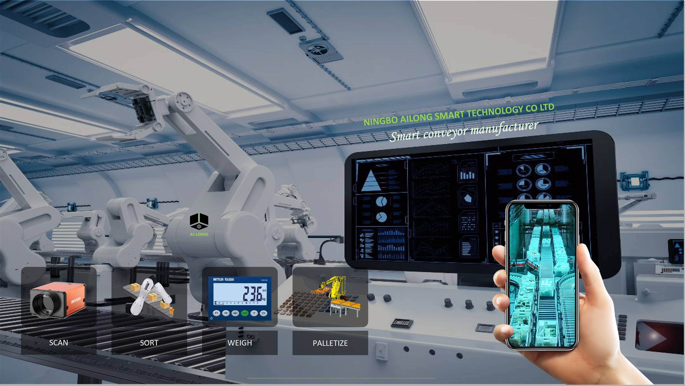 Professional industrial automation and smart logistics solutions