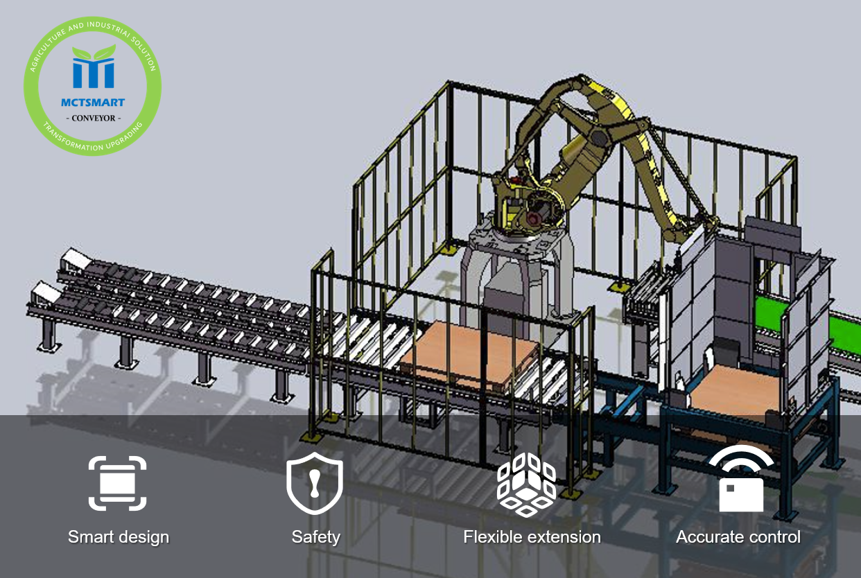 Palletizing system technical specifications