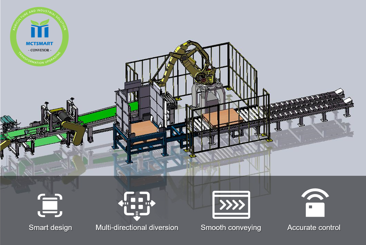 Robot-arm Sorter Details - 1600 pieces/hour Processing Rate